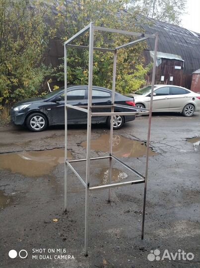 Стеллажи металлические, не разборные бу