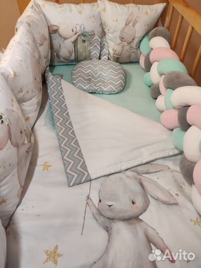 Комплект в кроватку для новорождённого