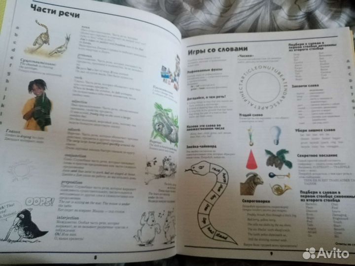 Англо русский словарь детский