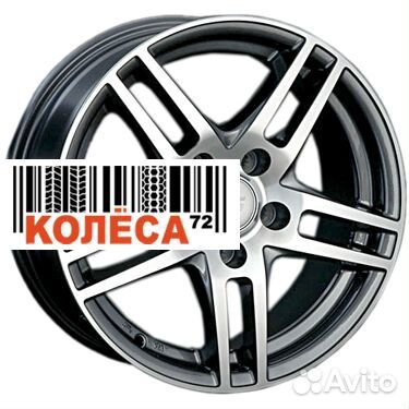 LS Wheels LS281 6.5x15 5x108 ET45 Dia73.1 GMF