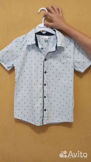 Рубашка для мальчика 122