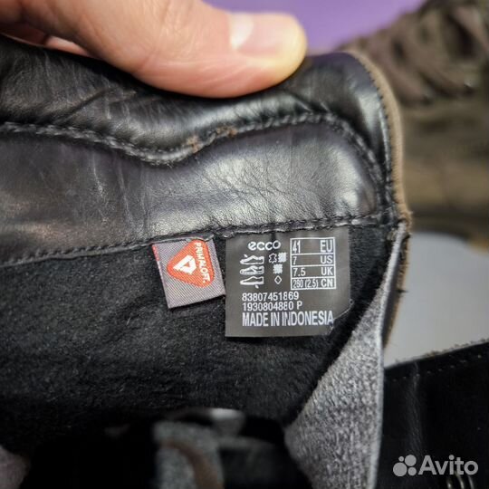 Зимние ботинки Ecco Rugged Track размер 41