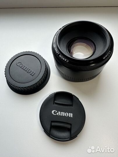 Объектив Canon EF 50 mm f 1.8 STM II