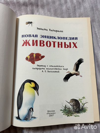 Книга Энциклопедия животных