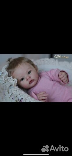 Мягкая- силиконовая кукла реборн 45 см