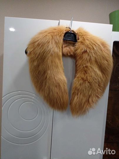 Меховой воротник лиса