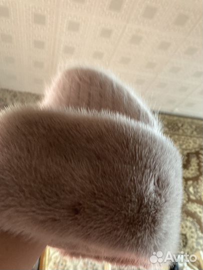 Шапка зимняя женская с норкой