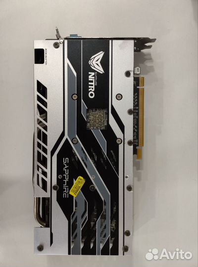 Видеокарта rx580 8gb sapphire nitro