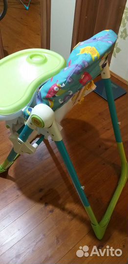 Стульчик для кормления happy baby monster