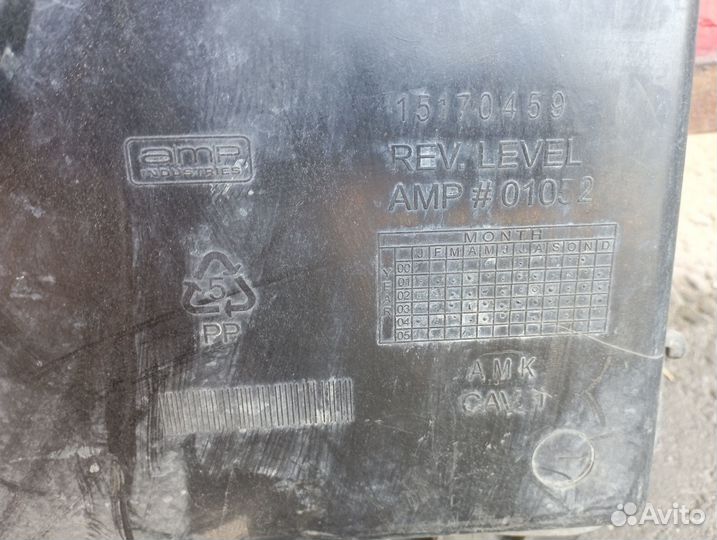 Радиатор Chevrolet trailblazer 4.2 LL8 15196385