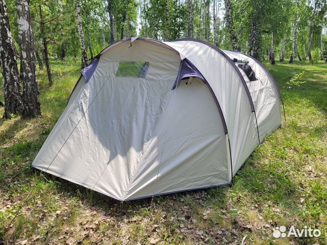 Палатка туристическая 4 местная с тамбуром