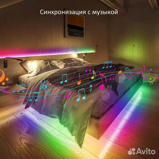 Умная светодиодная лента / SMART Wi-Fi 5050 RGB