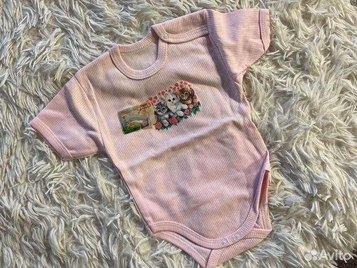 Боди для девочки 80