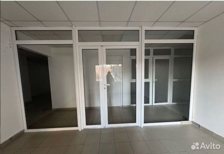 Офисеые перегородки из металла и стекла