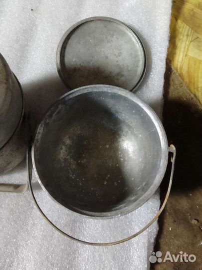 Примус бензиновый и котелок СССР