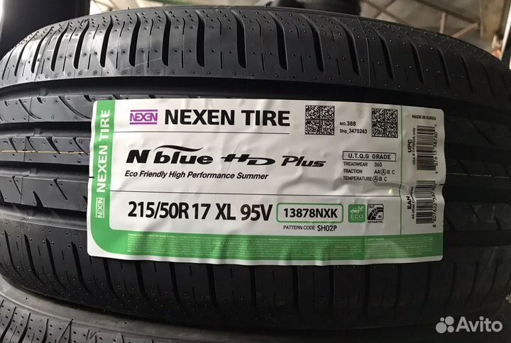 Nexen N'Blue HD Plus 215/50 R17 95V
