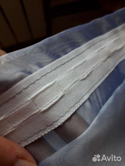 Штора тюль новая цвет лаванда 3м95