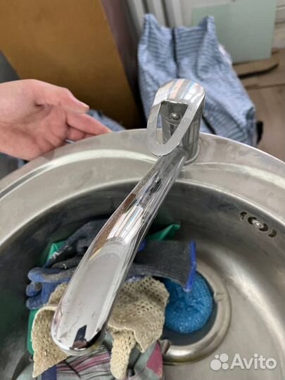 Смеситель для кухни Frap с раковиной