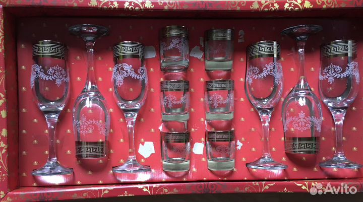 Наборы бокалов 12 предметов