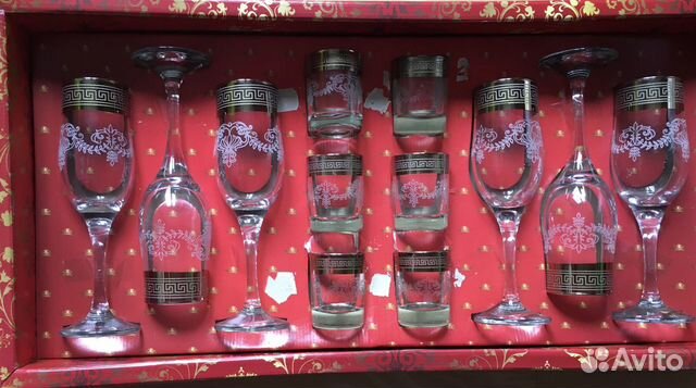 Наборы бокалов 12 предметов