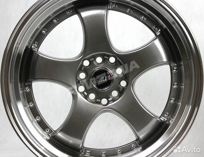 Литой диск SSR R17 5x100/5x114.3. Примерка