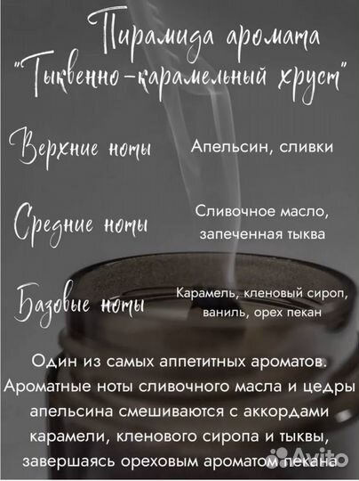 Свеча парфюмированная 200 мл