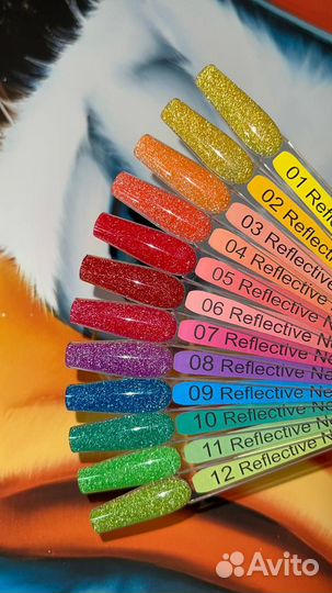 ZЁMA Гель-лак Reflective Neon №12 15ml
