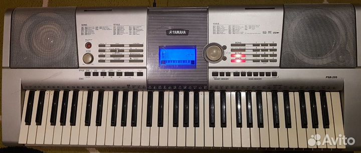 Синтезатор Yamaha PSR-295 с динамич. клавиатурой