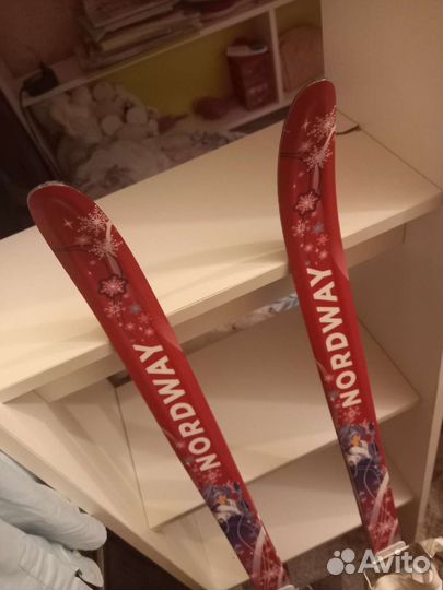 Лыжи беговые детские 120 см