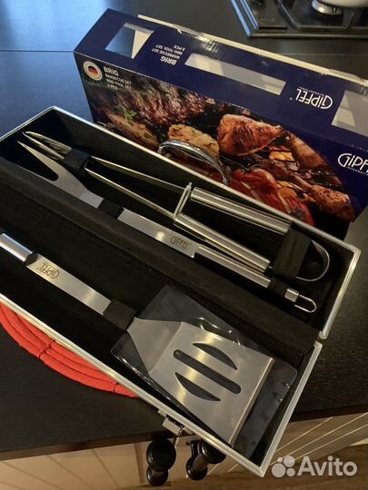 Набор для барбекю в кейсе gipfel