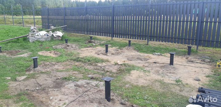 Свайный фундамент под ключ от производителя / Сваи