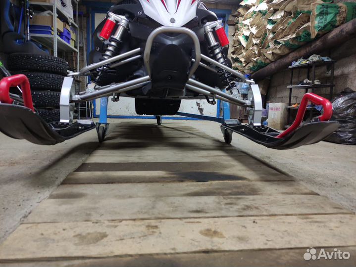 Подкат домкрат для снегохода