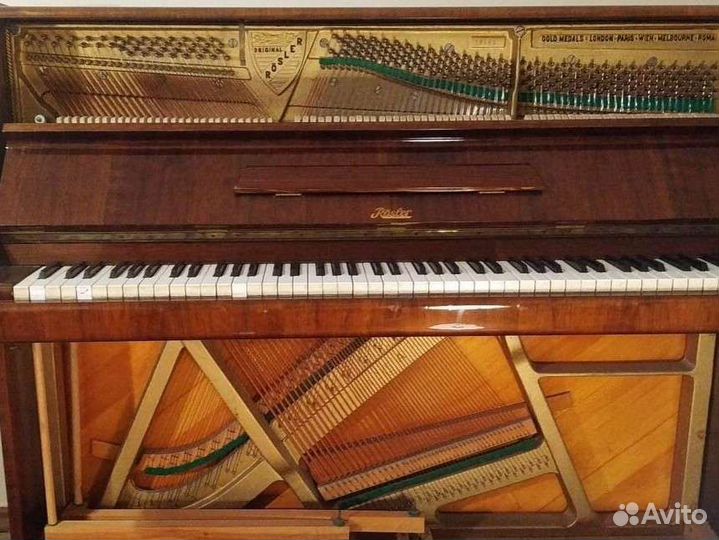 Пианино Rösler (Rosler, Рёслер), Petrof
