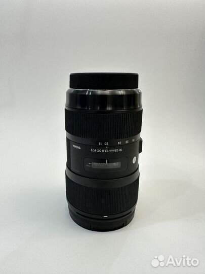 Sigma 18-35 F1.8 DC для Canon + Светофильтр