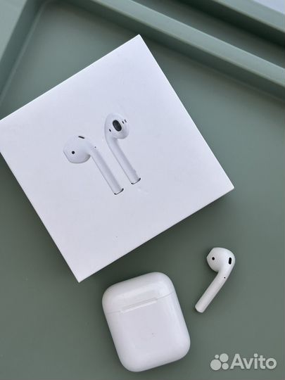 Беспроводные наушники apple airpods 2