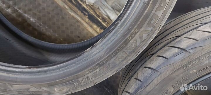 Yokohama Advan Fleva V701 225/45 R19 и 255/35 R19