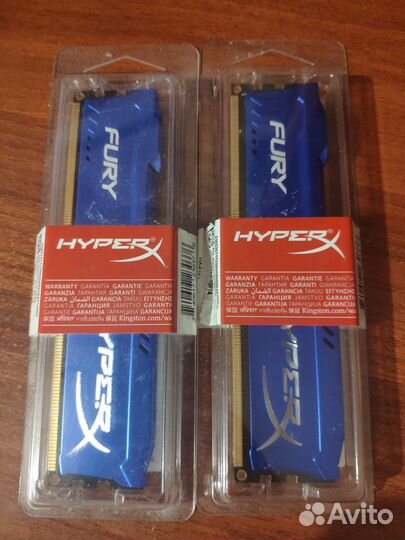 Оперативная память HyperX Fury HX316C10F/4