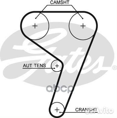 Комплект грм с помпой 7883-13271 ford (Europe)