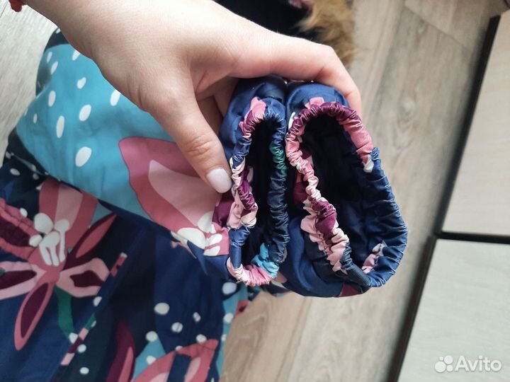 Зимний костюм для девочки huppa 122