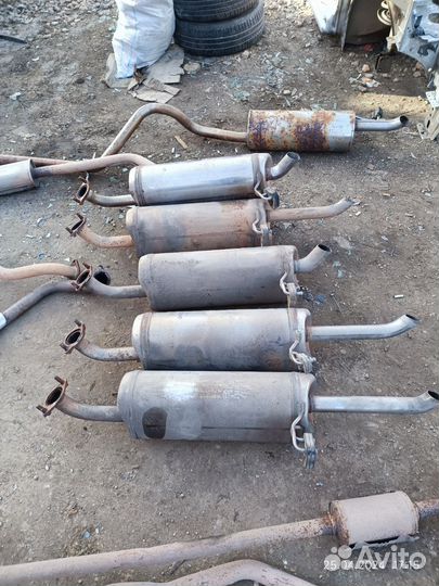 Глушитель hyundai solaris 1