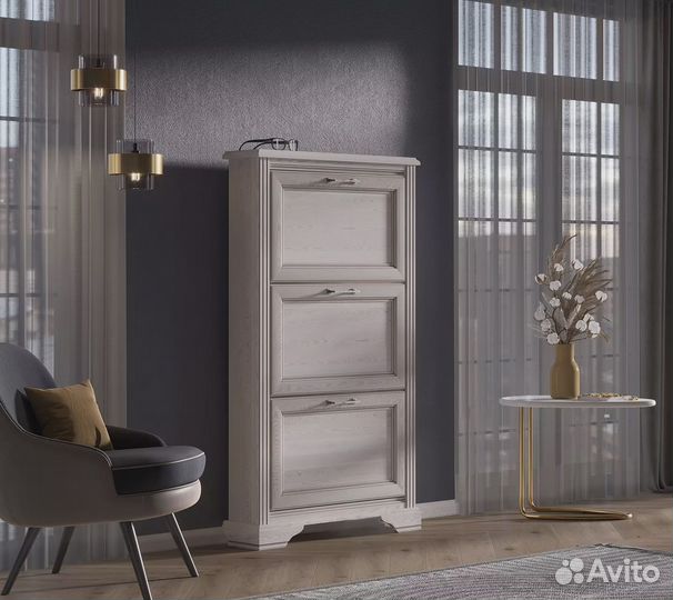 Тумба прикроватная коллекции Стилиус лиственница