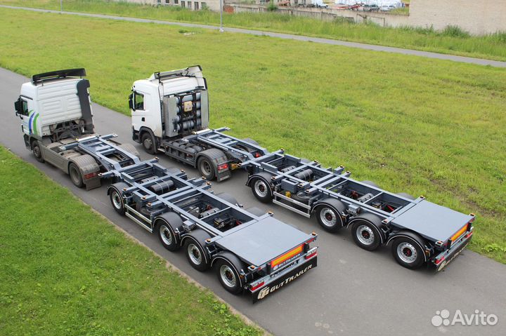 Полуприцеп контейнеровоз Gut Trailer CS-544, 2024