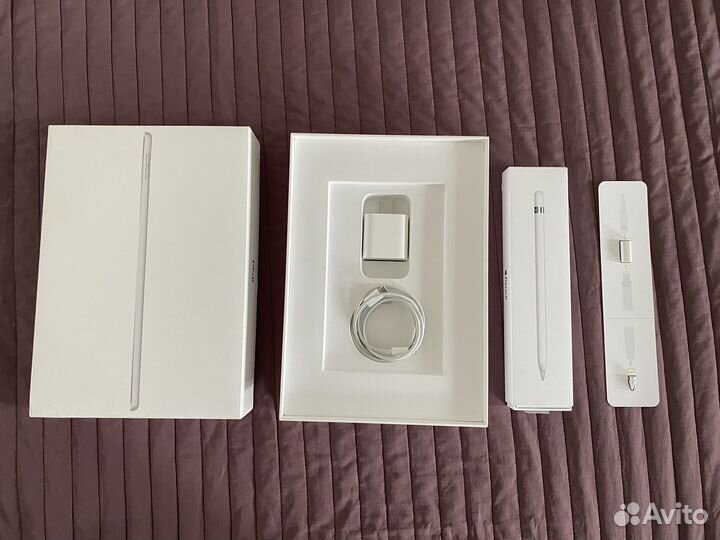 iPad 10.2 256гб (9th Gen) полный комплект+pencil