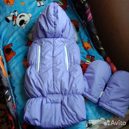 Зимний конверт в коляску