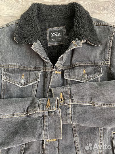 Джинсовая куртка zara