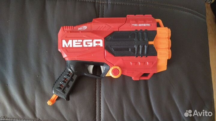 Бластер nerf mega