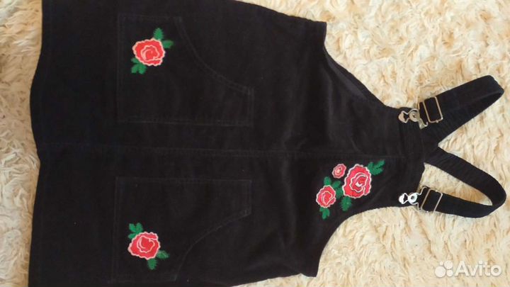 Сарафан Modis из велвета для девочки ростом 134 см