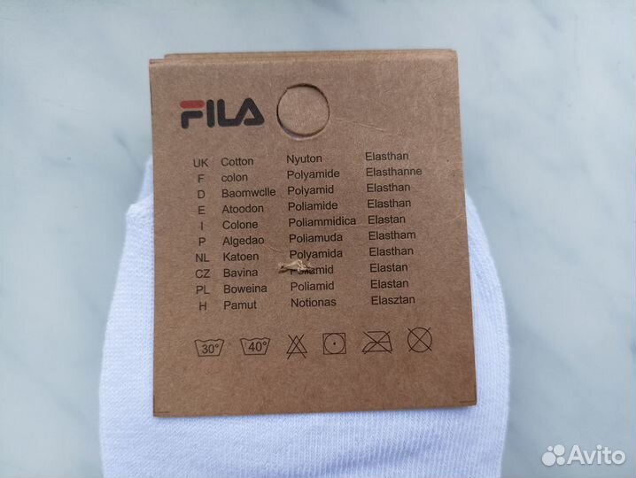 Женские носки Fila (2 пары)