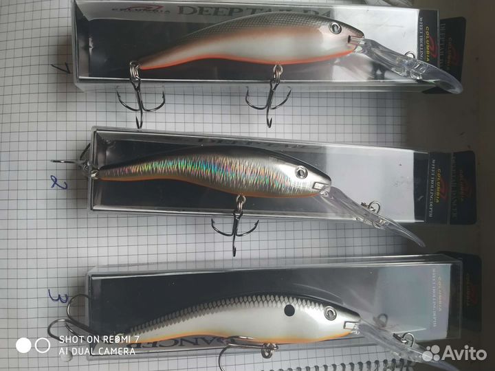 Воблеры для троллинга Rapala тд д 11