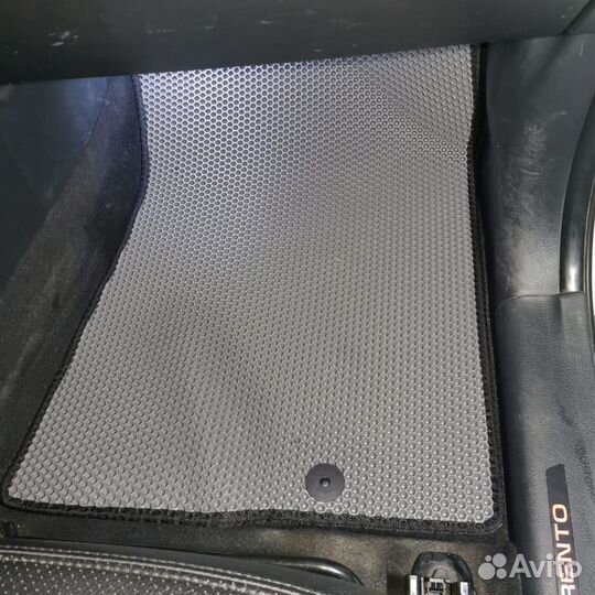 Ева коврики для киа соренто 1,2,3 поколение 02-20г
